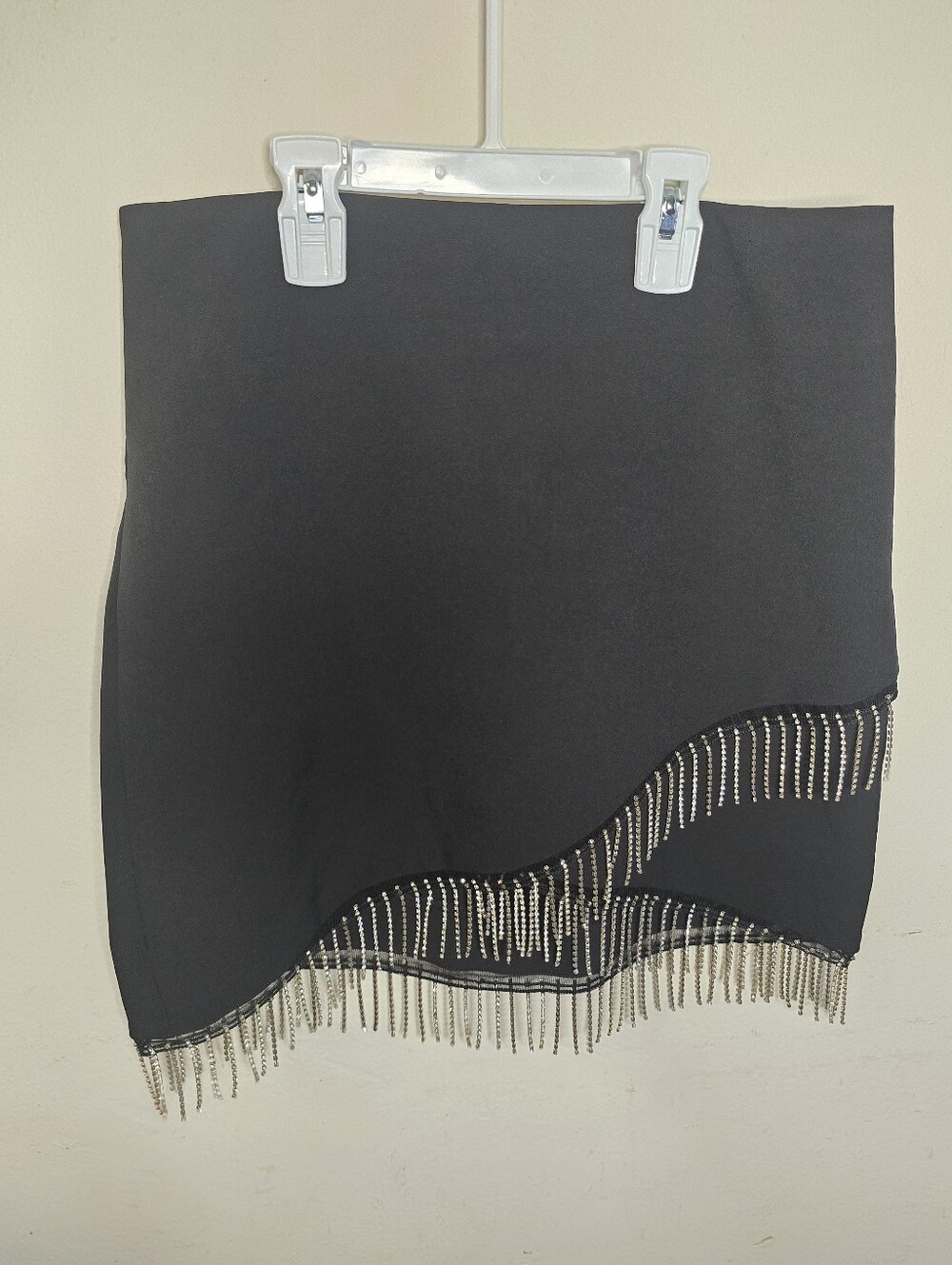 House of Harlow 1960 Rhinestone Fringe Blazer Skirt Set Women’s Size Small Y2K - Picture 14 of 16